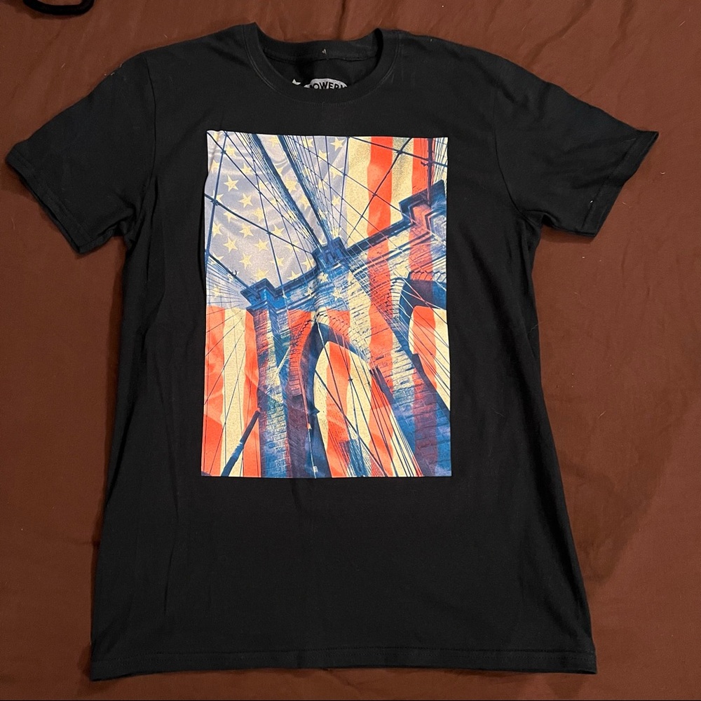 Bowery Supply Men’s T-Shirt with Brooklyn Bridge